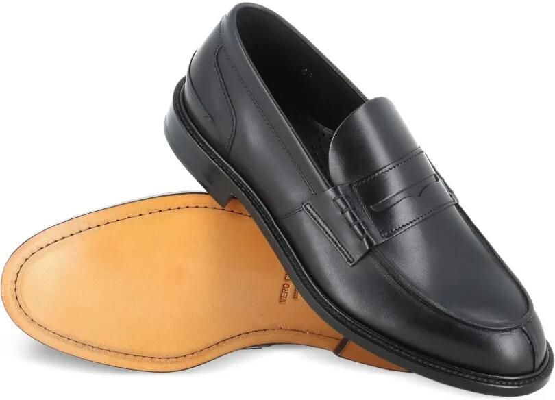 Tassinari Leren penny loafers Zwart - Foto 2