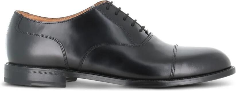Tassinari Oxford schoenen met bewerkte neus Zwart