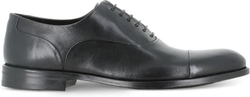 Tassinari Oxford schoenen met bewerkte neus Zwart