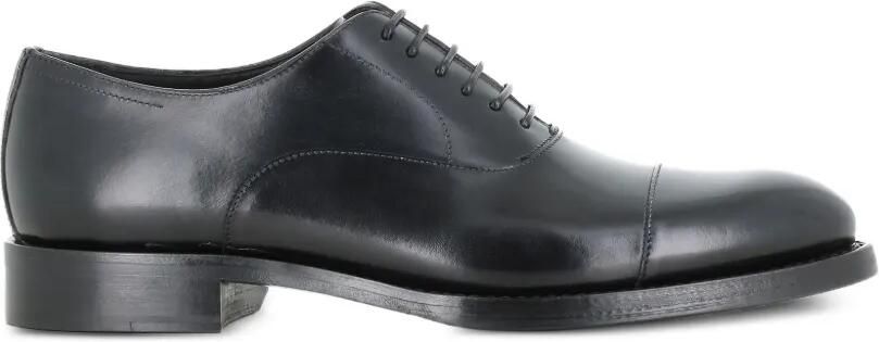Tassinari Salle Oxford veterschoenen met kapneus Zwart