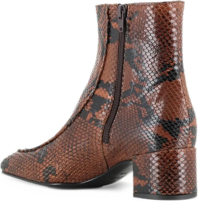 Tassinari Wanda snake-effect leather ankle boots Bruin - Foto 2