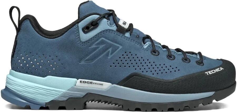 Tecnica Sulfur GORE-TEX suède sneakers met geperforeerde details Blauw