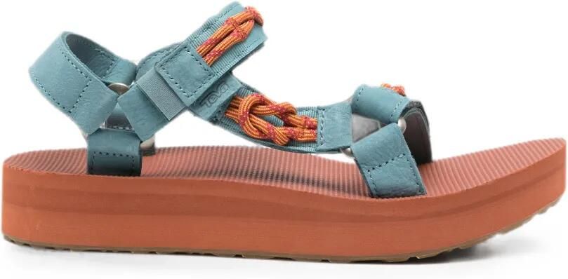 Teva Sandalen met klittenband Blauw