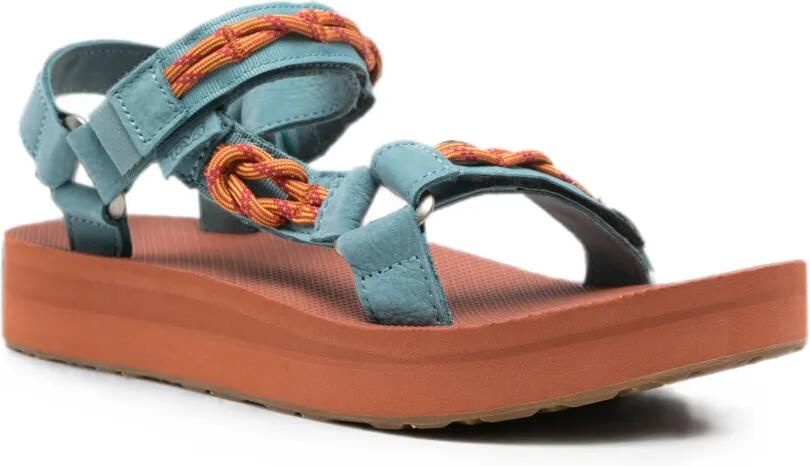 Teva Sandalen met klittenband Blauw - Foto 2