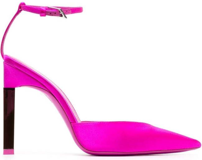 The Attico Perine satijnen pumps Roze