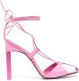 The Attico Adele 105 sandalen Roze - Thumbnail 1