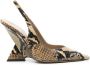 The Attico Cheope leren pumps Beige - Thumbnail 1