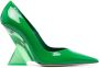 The Attico Gelakte pumps Groen - Thumbnail 1