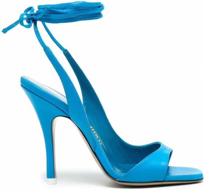 The Attico Inez sandalen Blauw