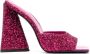 The Attico Luz sandalen met glitters Roze - Thumbnail 1