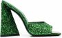 The Attico Luz sandalen met glitter Groen - Thumbnail 1