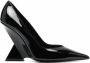 The Attico Pumps met bewerkte hak Zwart - Thumbnail 1