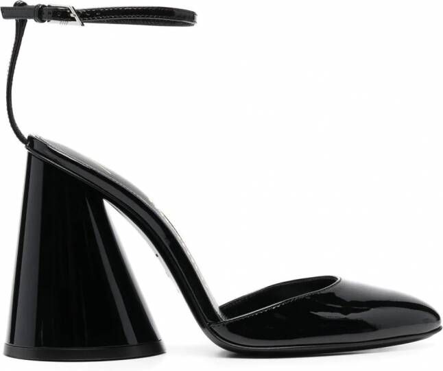 The Attico Pumps met puntige neus Zwart