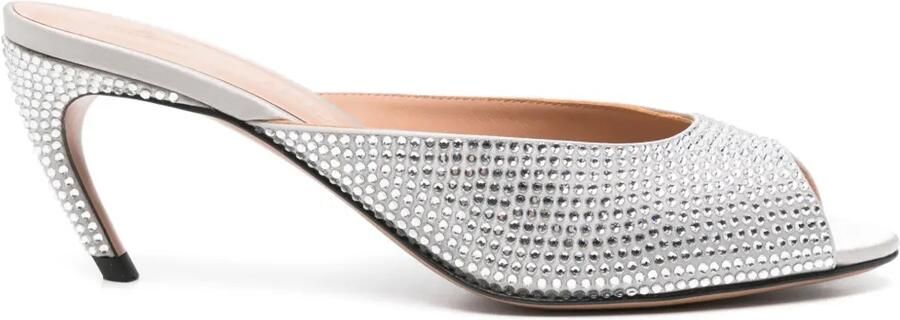 The Attico 65 mm Ada muiltjes Zilver