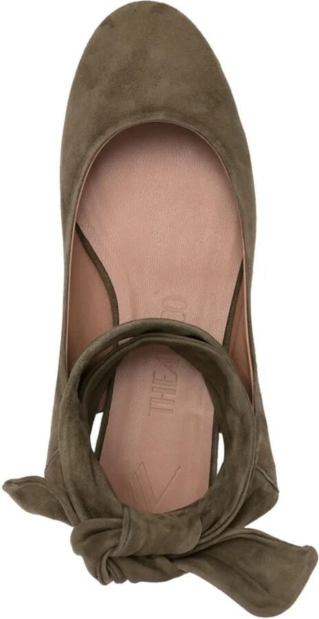 The Attico Cloe pumps met striksluiting Groen - Foto 2