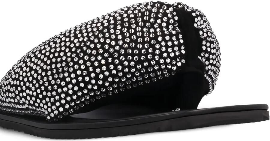 The Attico Indie Max platte sandalen Zwart - Foto 2