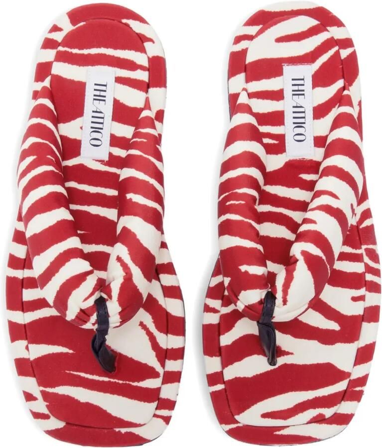 The Attico Indie sandalen met bandje Rood - Foto 2