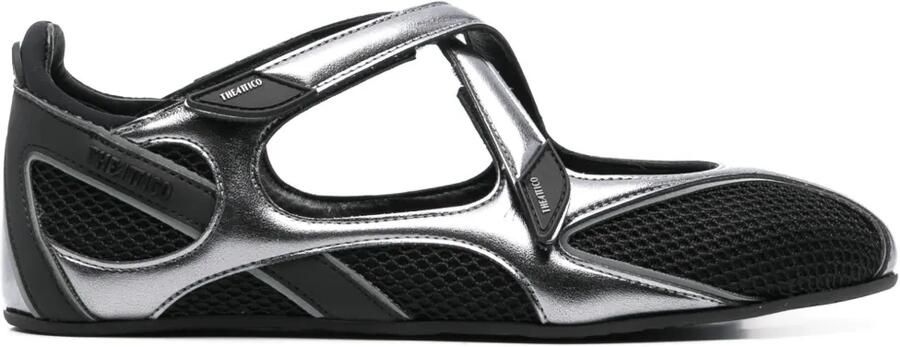 The Attico Nomad ballerina's Zwart