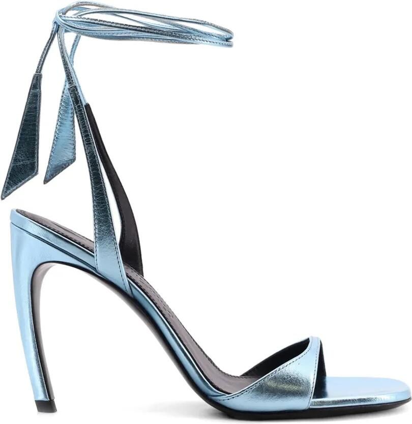 The Attico Ora sandalen met bandjes Blauw