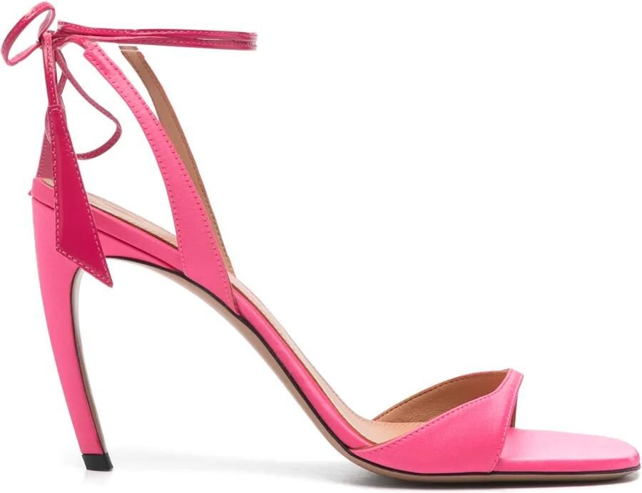 The Attico Ora sandalen Roze
