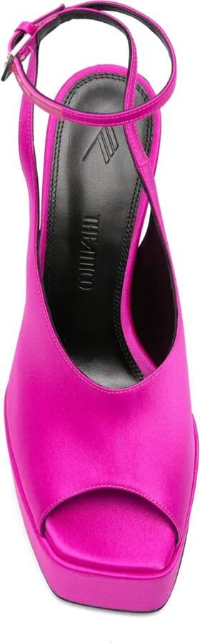 The Attico Ornella sandalen met plateau Roze - Foto 4