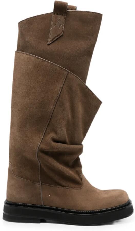 The Attico Robin Passeggiata combat boots Bruin