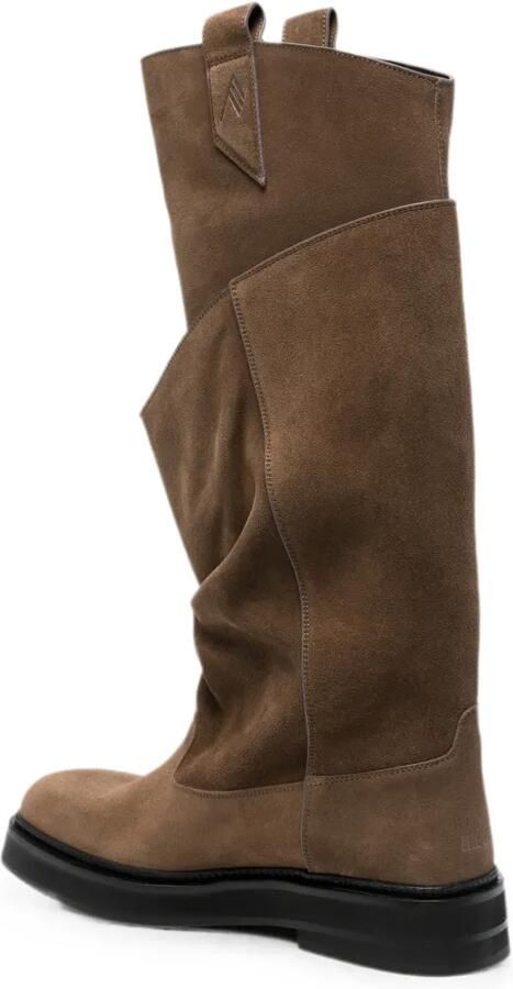 The Attico Robin Passeggiata combat boots Bruin - Foto 3