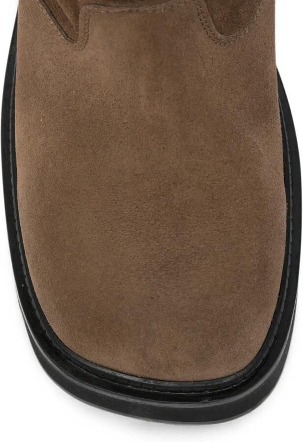 The Attico Robin Passeggiata combat boots Bruin - Foto 2