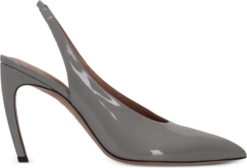 The Attico Viper slingback pumps Grijs