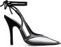 The Attico Pumps verfraaid met kristallen Zwart - Thumbnail 1