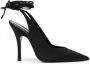 The Attico Venus slingback muiltjes Zwart - Thumbnail 1