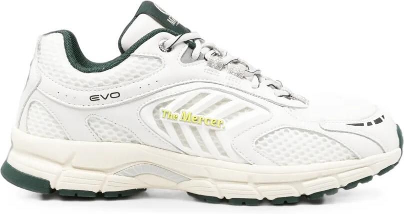 The Mercer Brand Evo sneakers met vlakken Wit