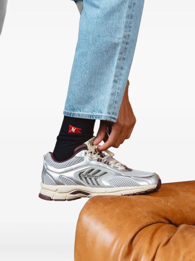 The Mercer Brand The Re-Run Evo sneakers Zilver - Foto 3