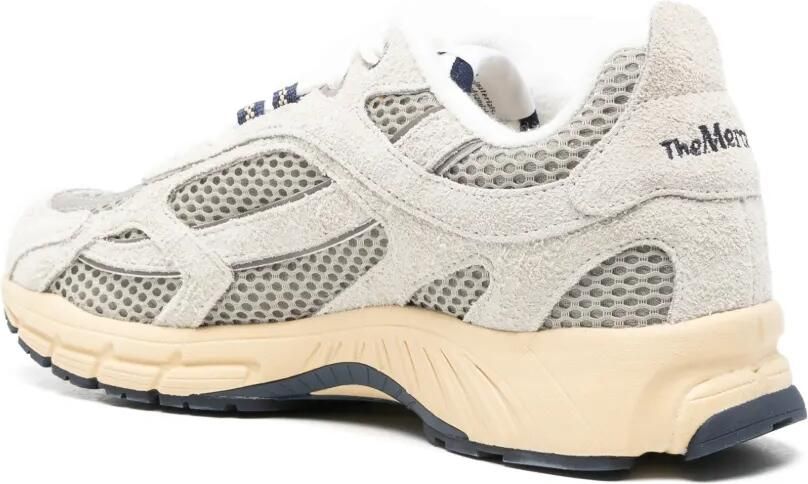 The Mercer Brand The Re-Run sneakers met mesh vlakken Grijs - Foto 3