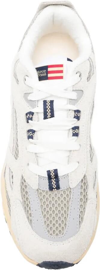 The Mercer Brand The Re-Run sneakers met mesh vlakken Grijs - Foto 4