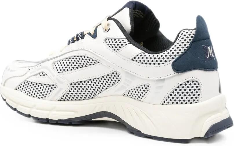 The Mercer Brand The Re-Run sneakers met mesh vlakken Wit - Foto 3