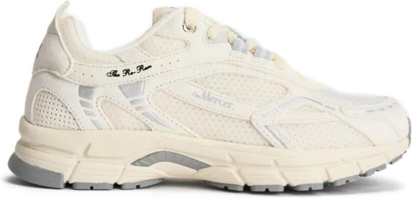 The Mercer Brand The Re-Run sneakers met vlakken Beige