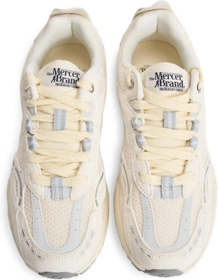 The Mercer Brand The Re-Run sneakers met vlakken Beige - Foto 2