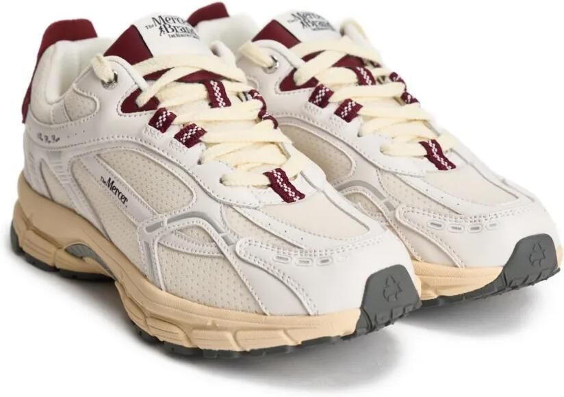 The Mercer Brand The Re-Run sneakers met vlakken Beige - Foto 3