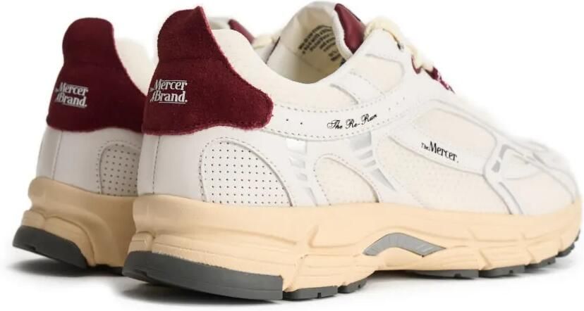 The Mercer Brand The Re-Run sneakers met vlakken Beige - Foto 4