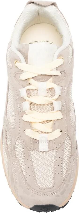 The Mercer Brand The Re-Run sneakers met vlakken en mesh Beige - Foto 4