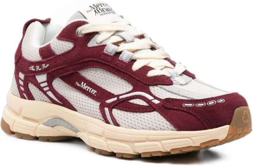 The Mercer Brand The Re-Run sneakers met vlakken Rood - Foto 2