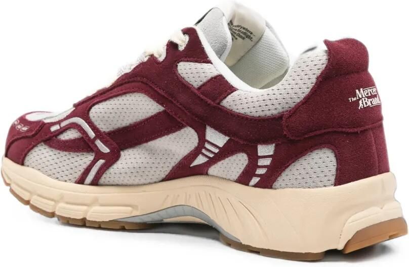 The Mercer Brand The Re-Run sneakers met vlakken Rood - Foto 3