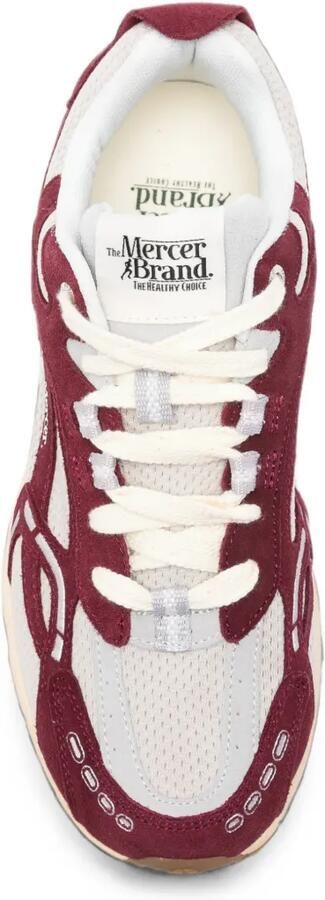 The Mercer Brand The Re-Run sneakers met vlakken Rood - Foto 4