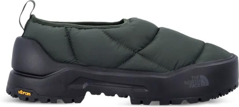 The North Face Base Camp Thermoball gewatteerde Vibram slip-on sneakers Groen