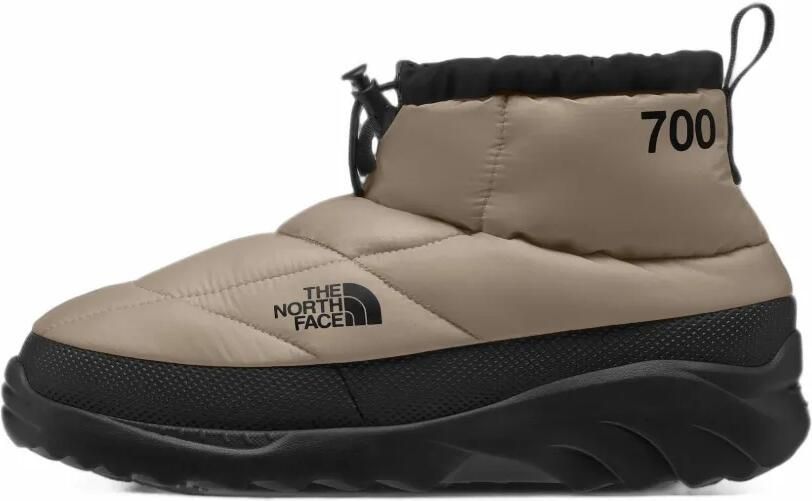 The North Face Nuptse traction quilted boots Beige