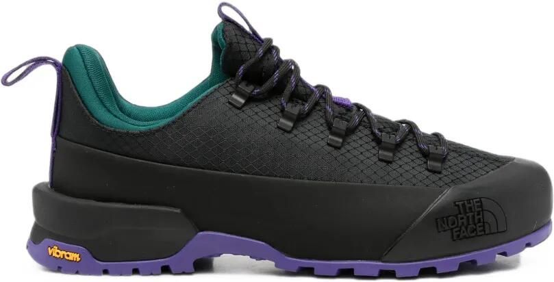 The North Face Sneakers met vlakken en rasterpatroon Zwart