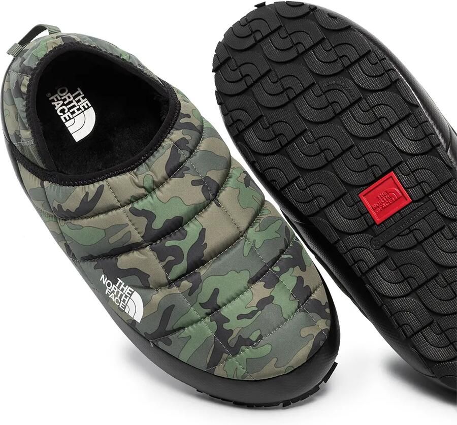 The North Face ThermoBall slippers met camouflageprint Groen - Foto 2