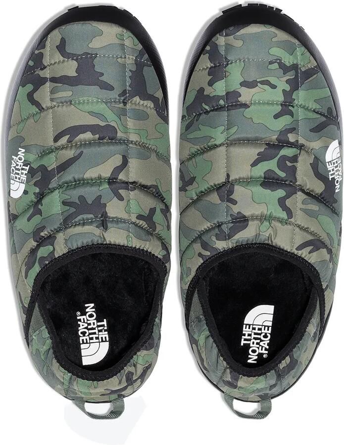 The North Face ThermoBall slippers met camouflageprint Groen - Foto 3