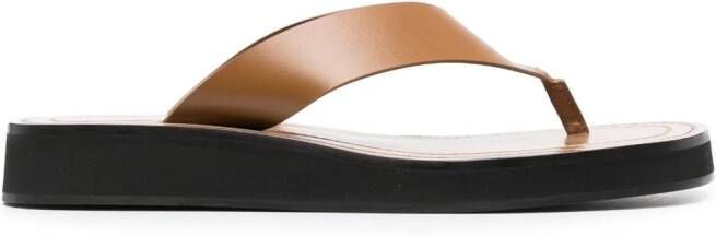 The Row Ginza slippers Beige